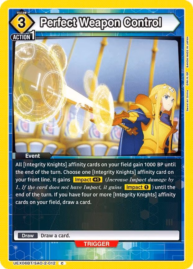 Perfect Weapon Control - Common (UEX06BT/SAO-2-012)