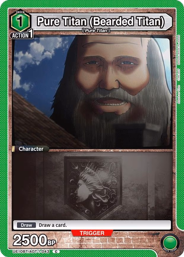 Pure Titan (Bearded Titan) - Common (UE10BT/AOT-1-043)