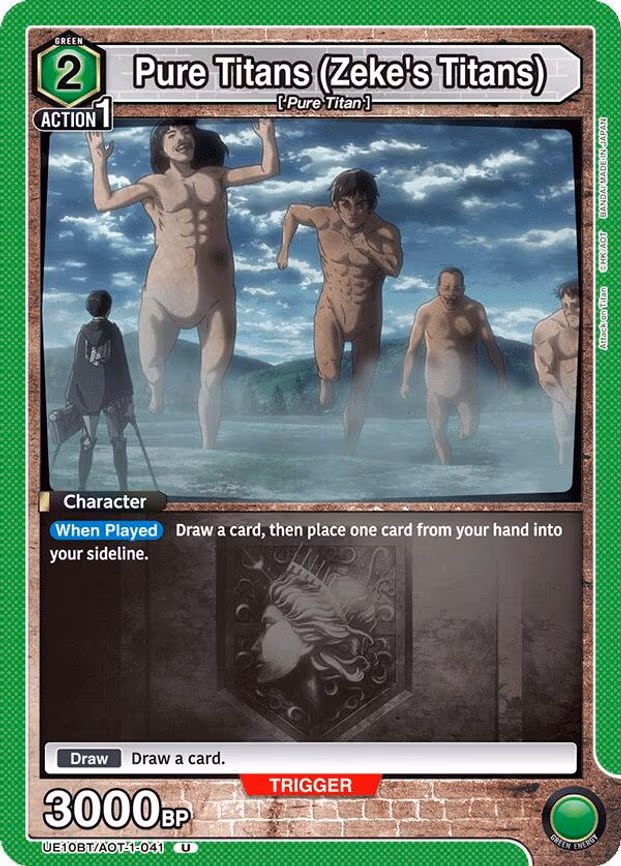 Pure Titans (Zeke's Titans) - Uncommon (UE10BT/AOT-1-041)