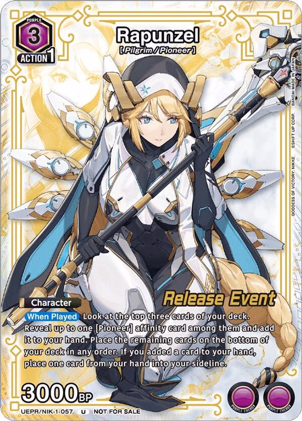 Rapunzel (Release Event Participation) - Uncommon (UEPR/NIK-1-057)