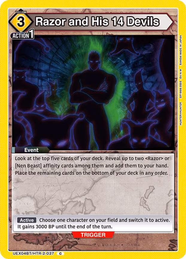 Razor and His 14 Devils - Common (UEX04BT/HTR-2-037)