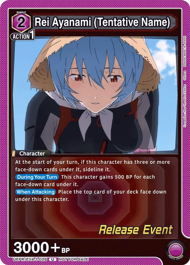 Rei Ayanami (Tentative Name) - Uncommon (UEPR/EVA-1-026)