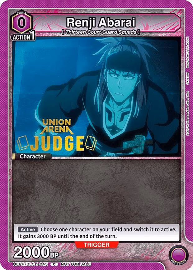 Renji Abarai (045) (Judge Pack) - Common (UEPR/BLC-1-045)