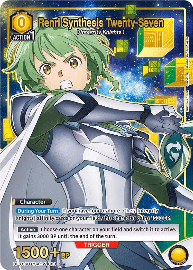 Renri Synthesis Twenty-Seven (U - Uncommon 1-Star (UEX06BT/SAO-2-008)