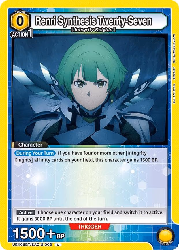 Renri Synthesis Twenty-Seven - Uncommon (UEX06BT/SAO-2-008)