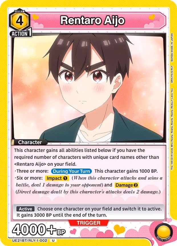 Rentaro Aijo - Uncommon (UE21BT/RLY-1-002)