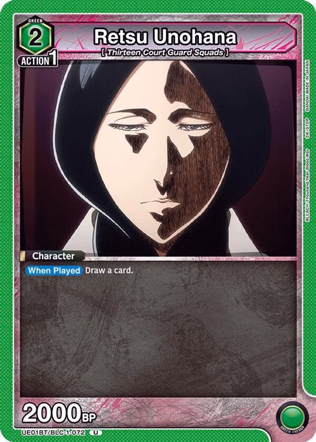 Retsu Unohana - Uncommon (UE01BT/BLC-1-072)