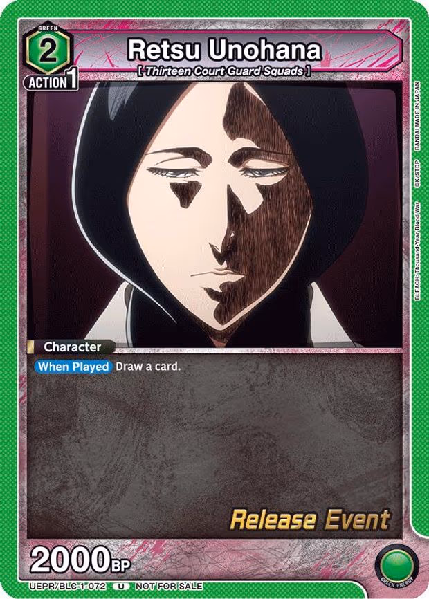 Retsu Unohana - Uncommon (UEPR/BLC-1-072)