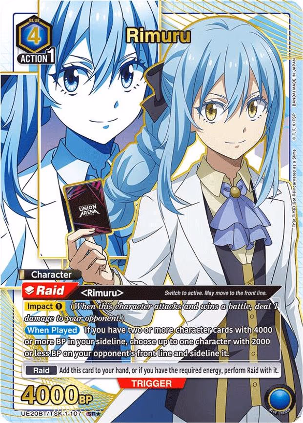 Rimuru - Super Rare 1-Star (UE20BT/TSK-1-107)