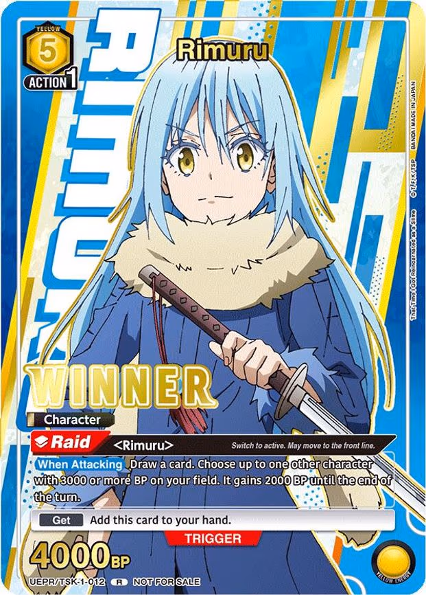 Rimuru (012) (Winner) - Rare (UEPR/TSK-1-012)