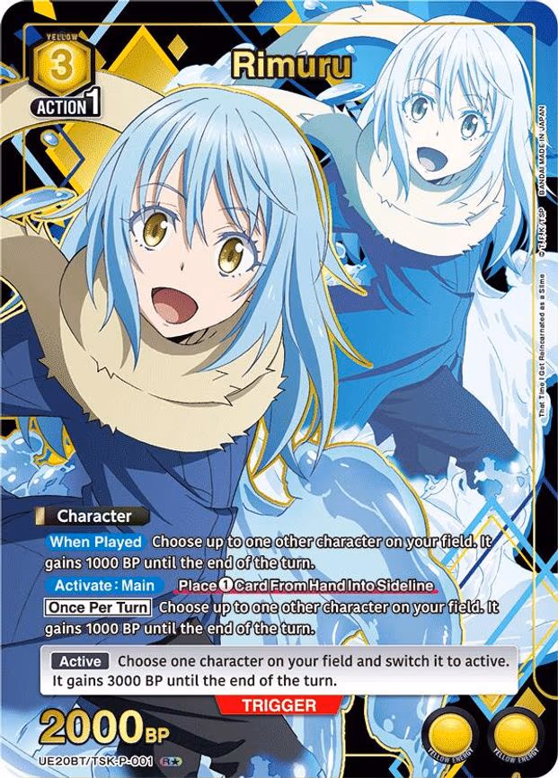 Rimuru (P-001) (R - Rare 1-Star (UE20BT/TSK-P-001)