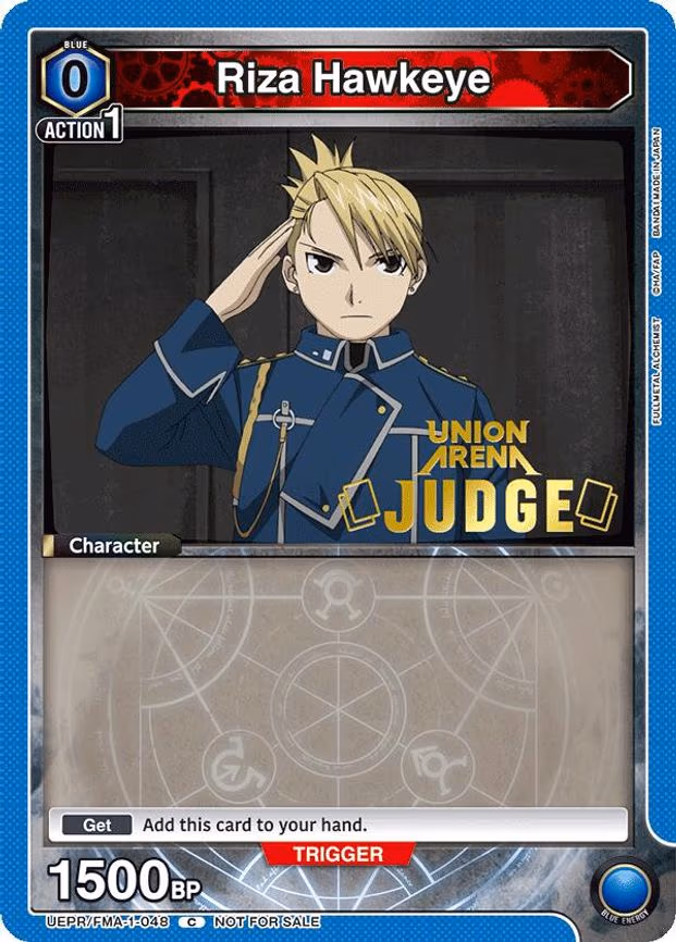 Riza Hawkeye (Judge Pack) - Common (UEPR/FMA-1-048)