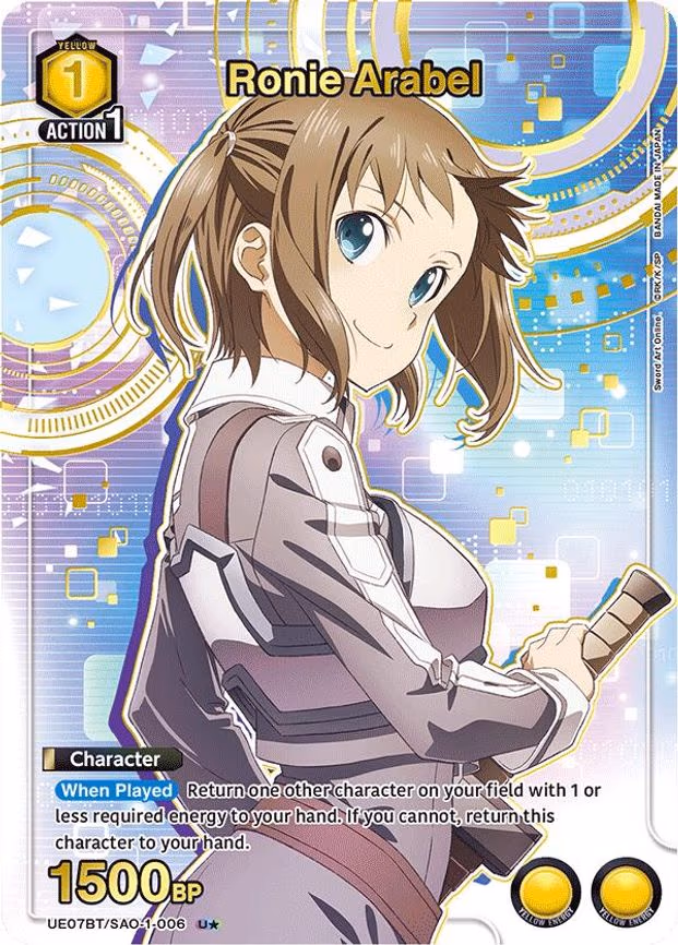 Ronie Arabel (U - Uncommon 1-Star (UE07BT/SAO-1-006)