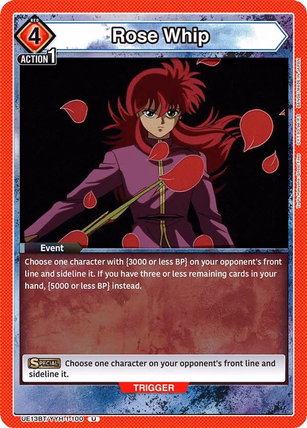 Rose Whip - Uncommon (UE13BT/YYH-1-100)