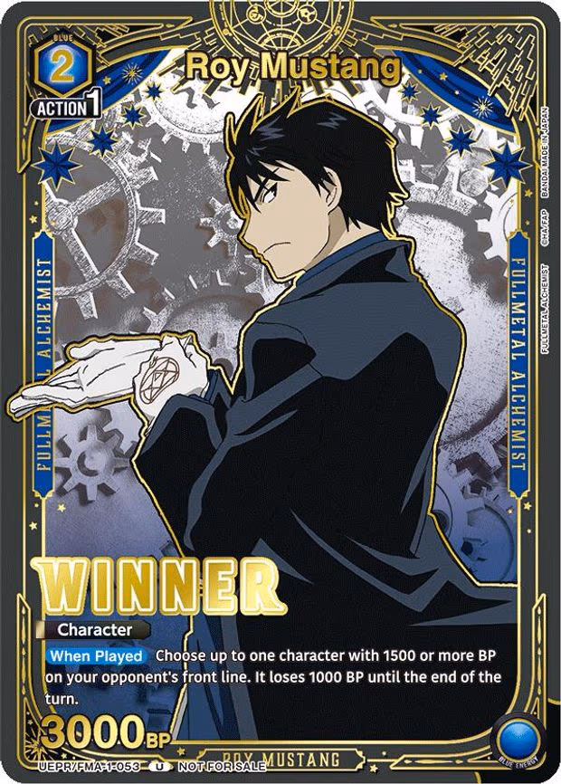 Roy Mustang (Winner) - Uncommon (UEPR/FMA-1-053)