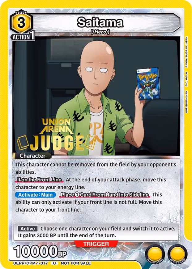 Saitama (Judge Pack) - Uncommon (UEPR/OPM-1-017)