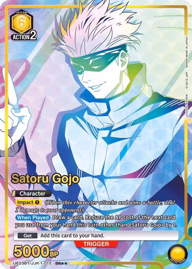Satoru Gojo (012) (SR