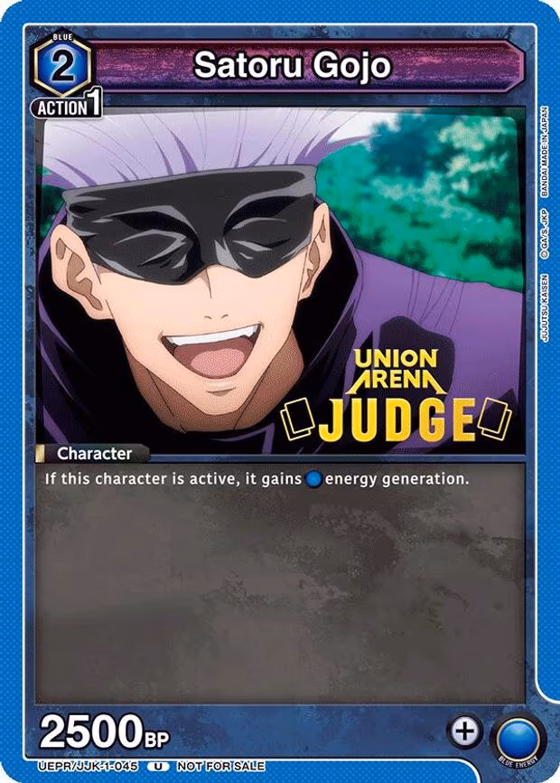 Satoru Gojo (Judge Pack) - Uncommon (UEPR/JJK-1-045)