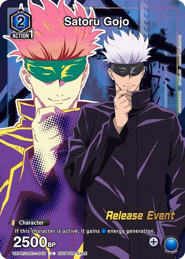 Satoru Gojo (Release Event Participation) - Uncommon (UEPR/JJK-1-045)