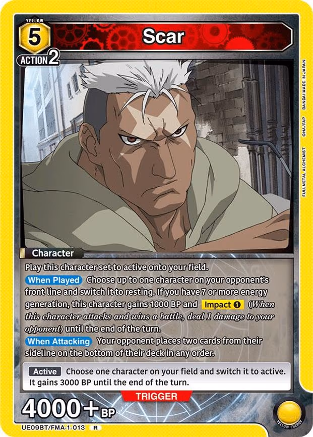 Scar - Rare (UE09BT/FMA-1-013)