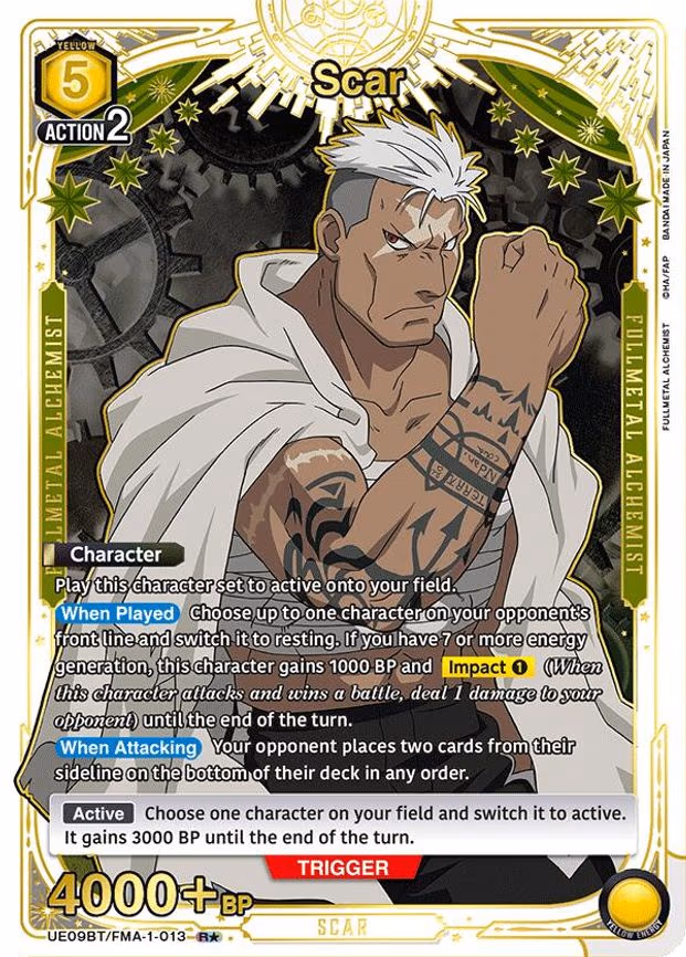 Scar (R - Rare 1-Star (UE09BT/FMA-1-013)