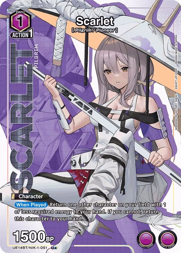Scarlet (051) (U - Uncommon 1-Star (UE14BT/NIK-1-051)