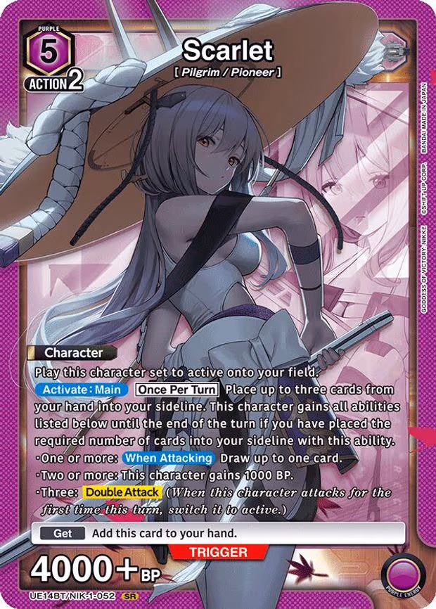 Scarlet - Super Rare (UE14BT/NIK-1-052)
