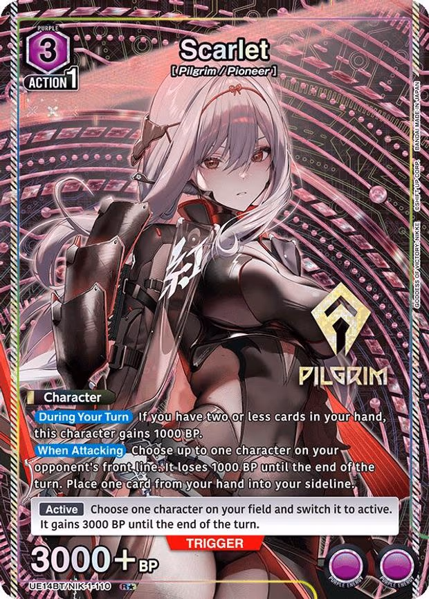 Scarlet (110) (R - Rare 1-Star (UE14BT/NIK-1-110)