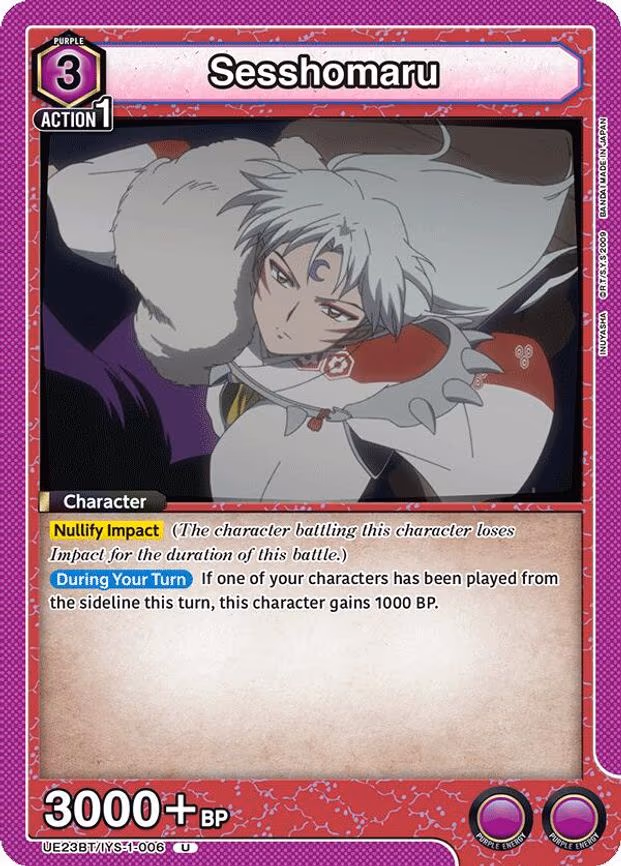 Sesshomaru - Uncommon (UE23BT/IYS-1-006)