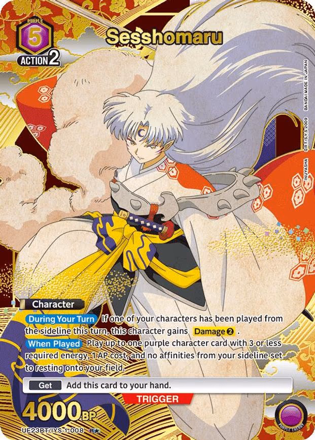 Sesshomaru (008) (R - Rare 1-Star (UE23BT/IYS-1-008)