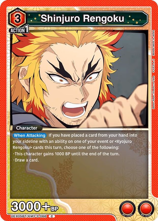 Shinjuro Rengoku - Common (UEX05BT/KMY-3-066)
