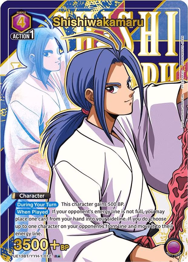 Shishiwakamaru (R - Rare 1-Star (UE13BT/YYH-1-012)