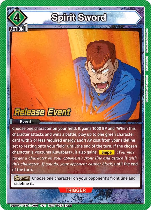 Spirit Sword - Uncommon (UEPR/YYH-1-066)