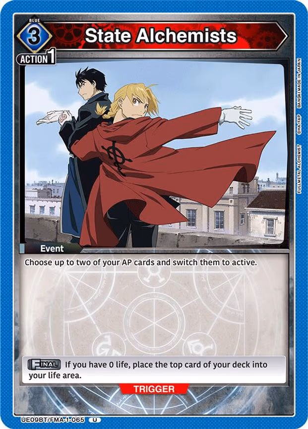 State Alchemists - Uncommon (UE09BT/FMA-1-065)