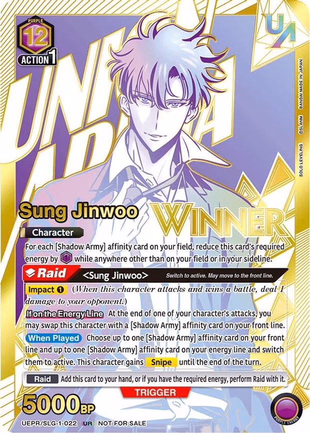 Sung Jinwoo (022) (UR) (Winner)