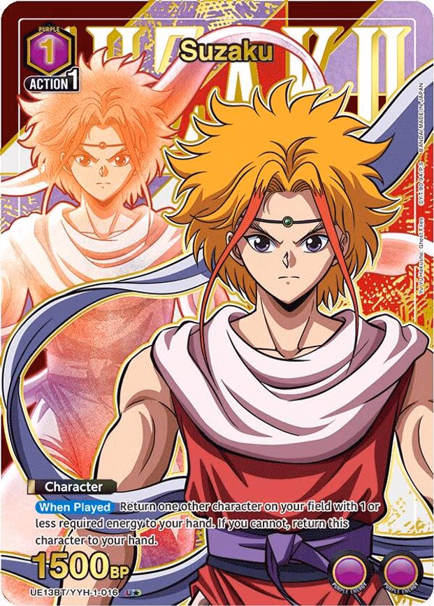Suzaku (U - Uncommon 1-Star (UE13BT/YYH-1-016)