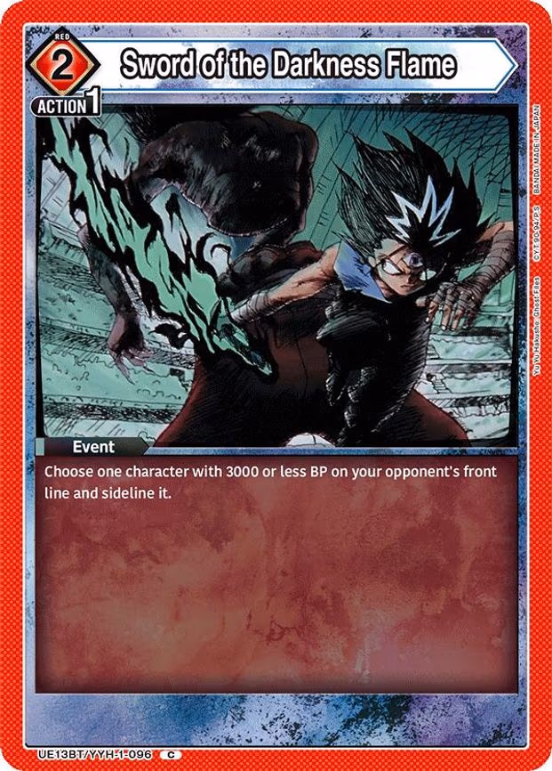 Sword of the Darkness Flame - Common (UE13BT/YYH-1-096)