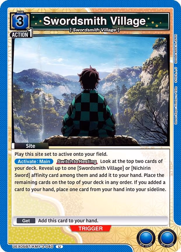 Swordsmith Village - Uncommon (UEX05BT/KMY-3-040)