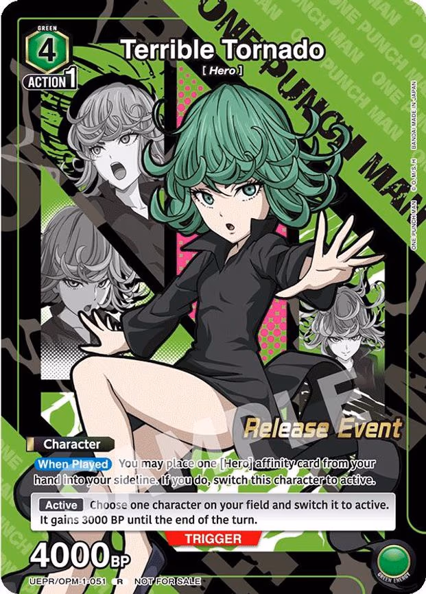 Terrible Tornado (Release Event Participation) - Rare (UEPR/OPM-1-051)