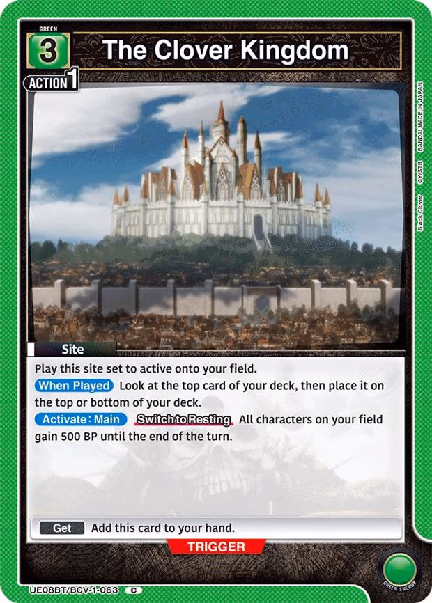 The Clover Kingdom - Common (UE08BT/BCV-1-063)