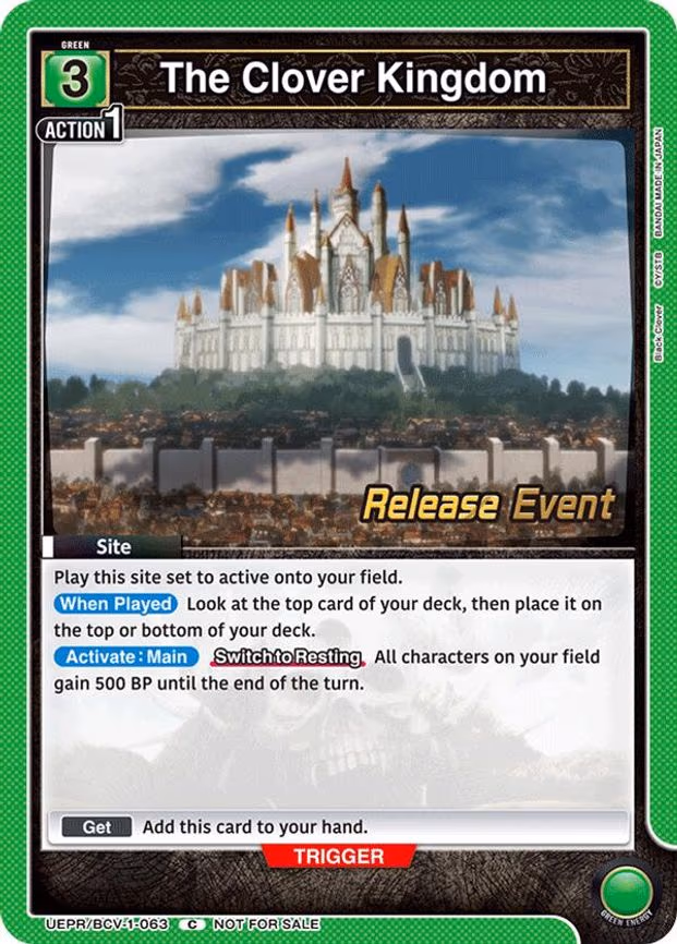 The Clover Kingdom - Common (UEPR/BCV-1-063)