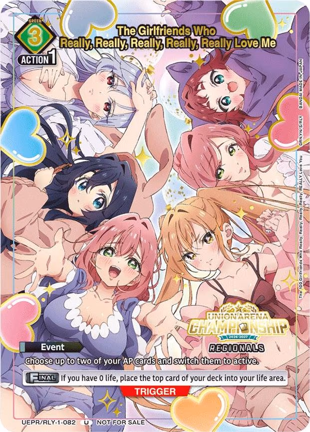 The Girlfriends Who Really, Really, Really, Really, Really Love Me (Regionals 26-27) - Uncommon (UE21BT/RLY-1-082)