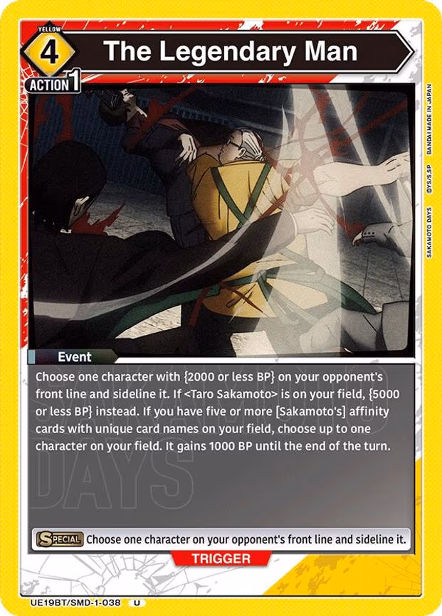 The Legendary Man - Uncommon (UE19BT/SMD-1-038)