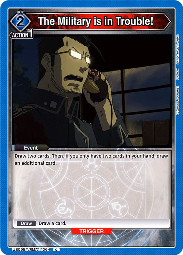 The Military is in Trouble! - Common (UE09BT/FMA-1-064)