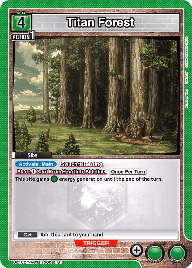 Titan Forest - Uncommon (UE10BT/AOT-1-062)