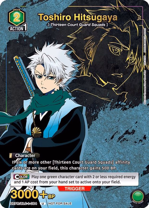 Toshiro Hitsugaya (084) (Gold) - Uncommon (UEPR/BLC-1-084)