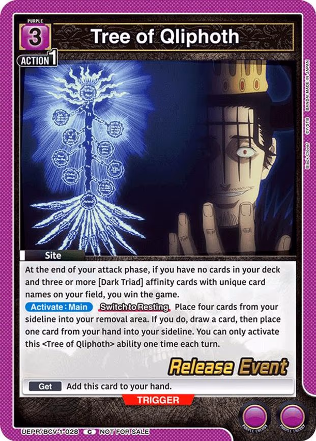 Tree of Qliphoth - Common (UEPR/BCV-1-028)