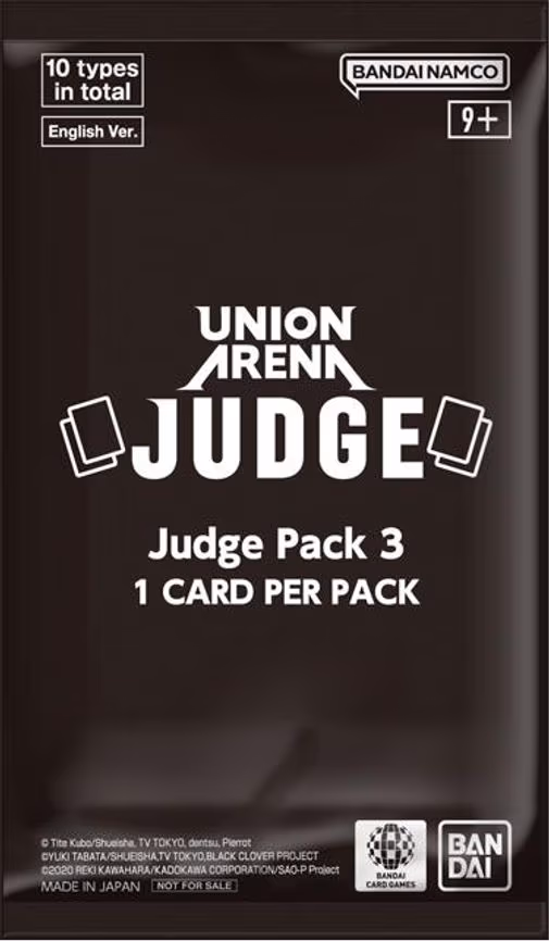 Union Arena Judge Pack 3