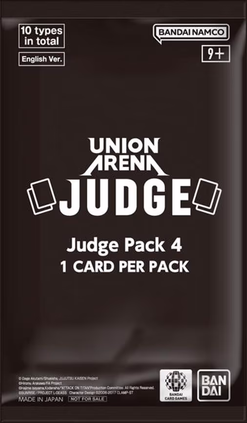 Union Arena Judge Pack 4
