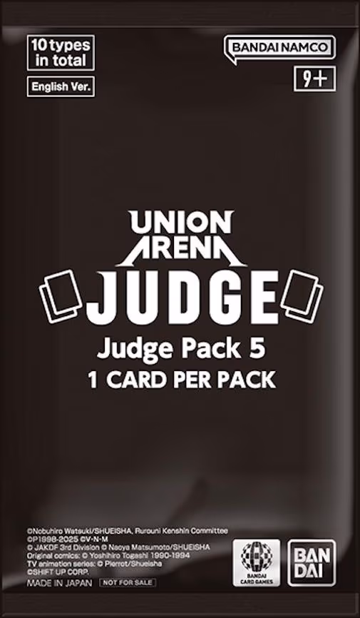Union Arena Judge Pack 5
